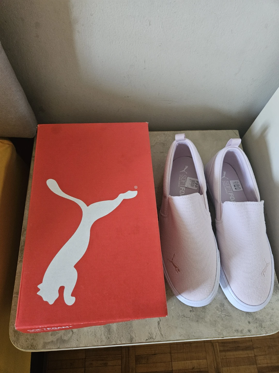 Puma SoftFoam Slip-On Shoes - Pink - photo 3