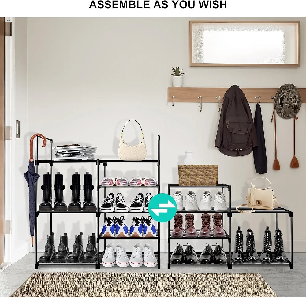 (BRAND NEW) Open Tiered Shoe Rack Organizer - 10 Tiers - photo 3