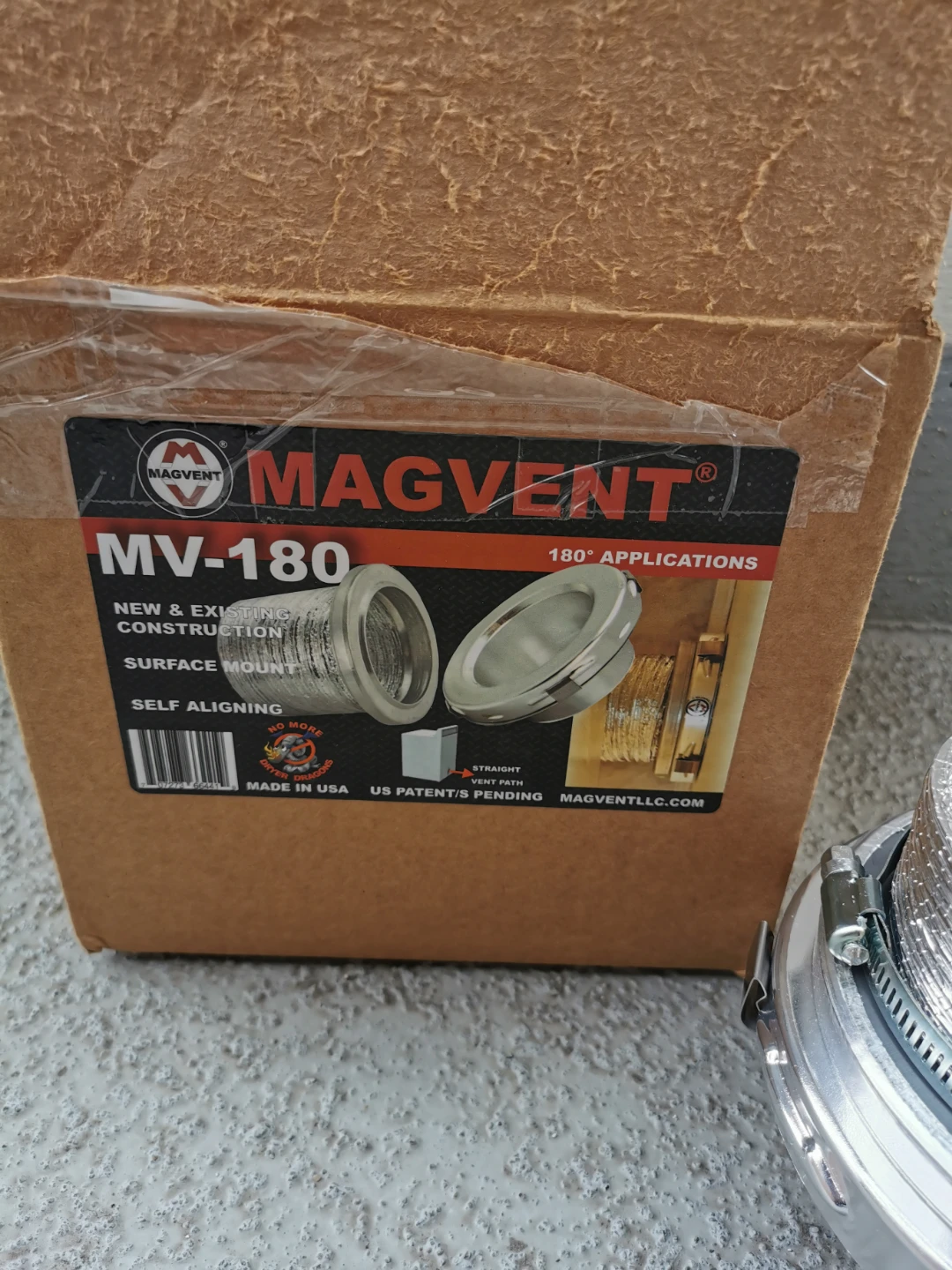 MagVent MV-180 Magnetic Dryer Vent Connector - photo 5
