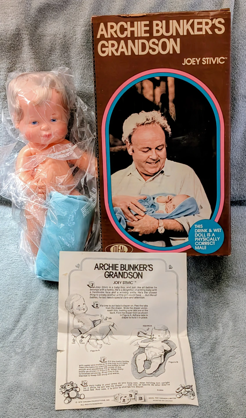 Vintage Archie Bunker's Grandson Joey Stivic Doll