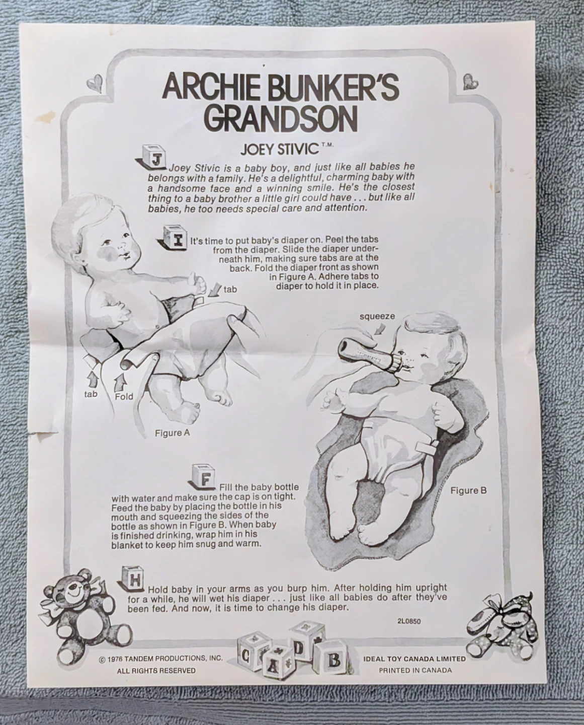 Vintage Archie Bunker's Grandson Joey Stivic Doll - photo 3
