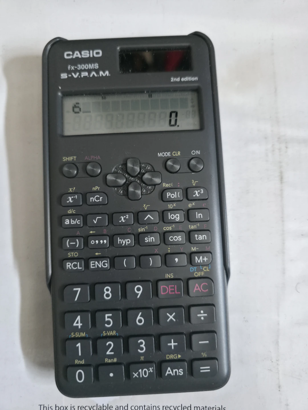 Casio fx-300MS S-V.P.A.M. Scientific Calculator