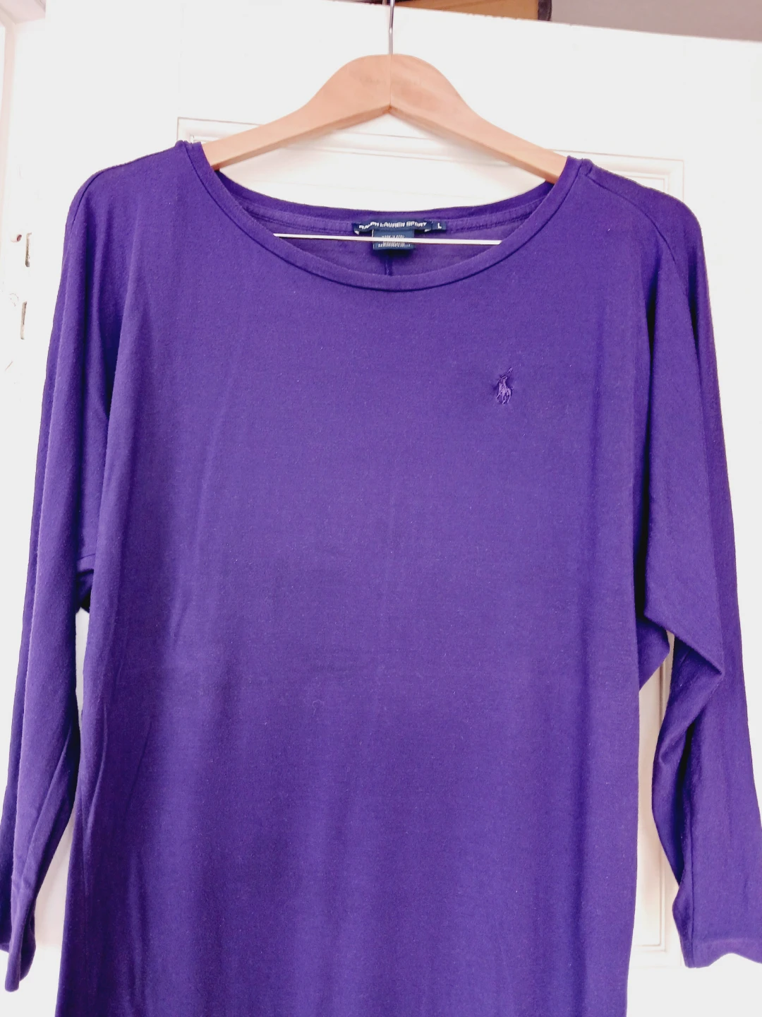 Ralph Lauren Sport Purple Long Sleeve Shirt - photo 2