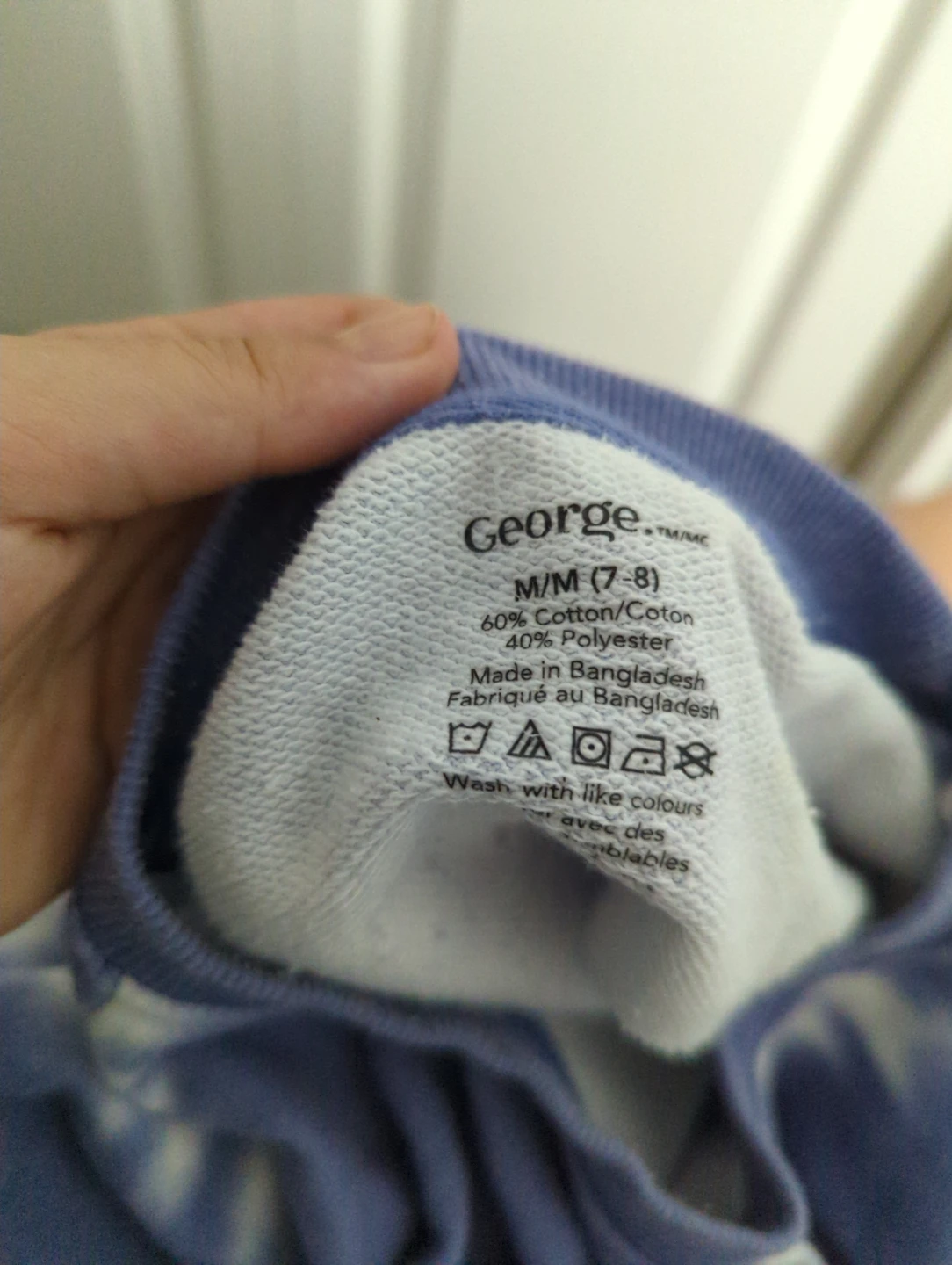 George Tie-Dye Crewneck Sweatshirt M/M (7-8) - photo 3