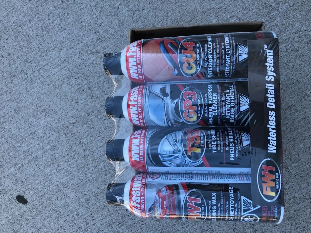 Fastest Way Waterless Detail System 4 Bottles