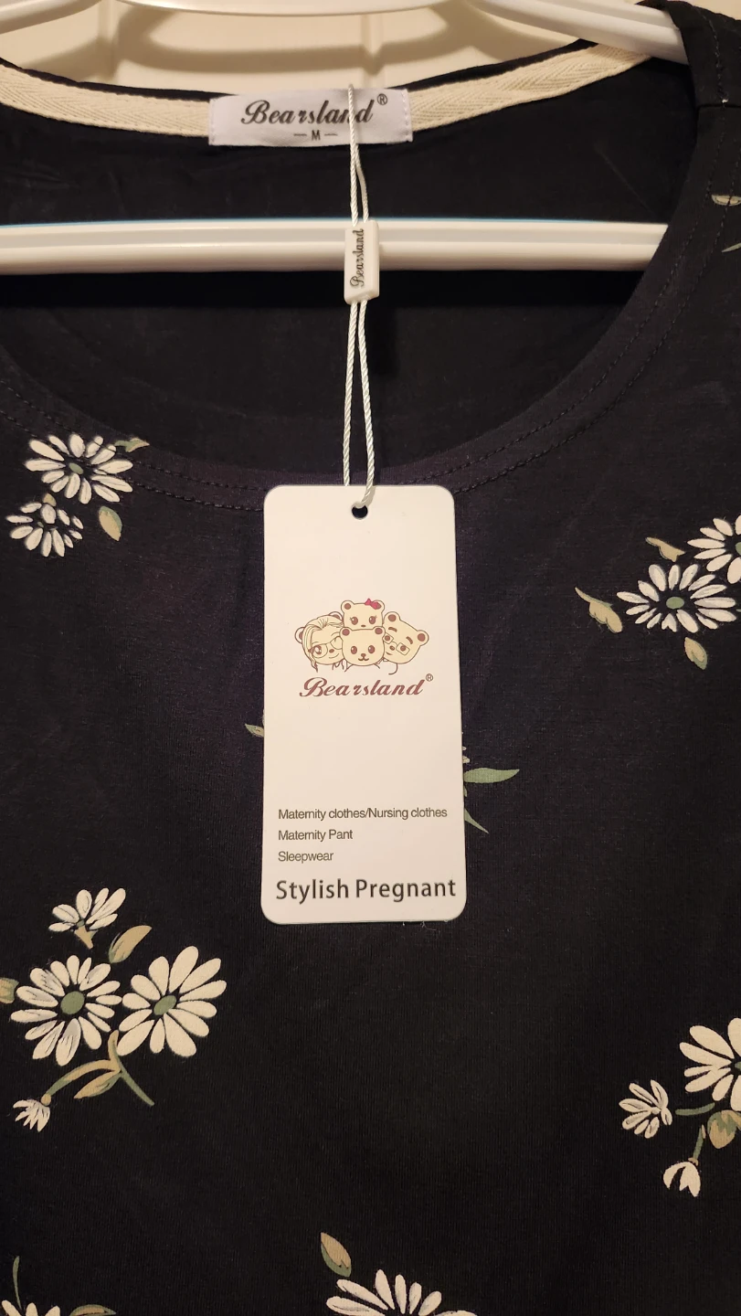 Bearslad Maternity Nursing Shirt - Size M - photo 3