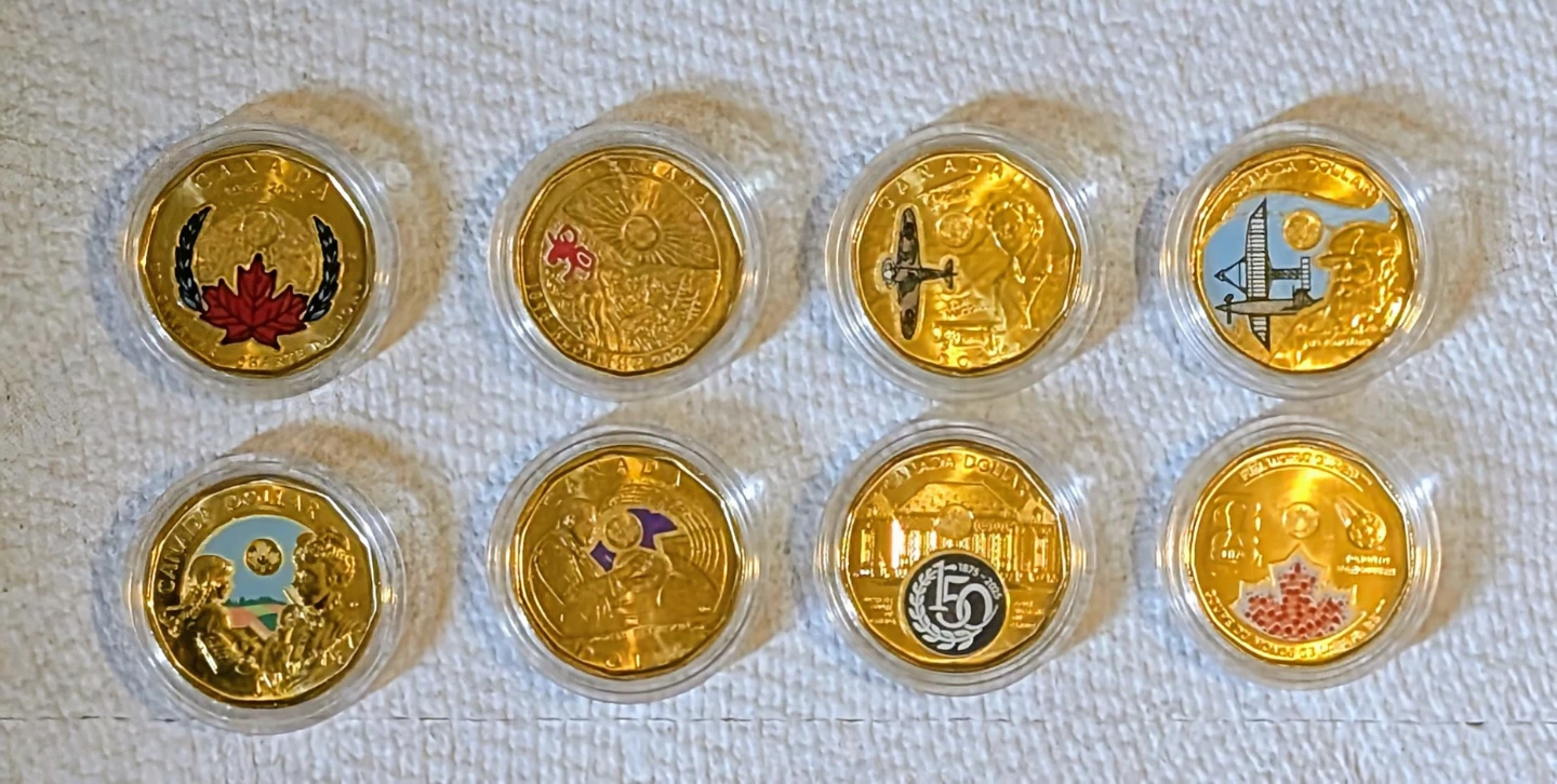 Comprehensive Collection of Canadian Commerative Coins - photo 3