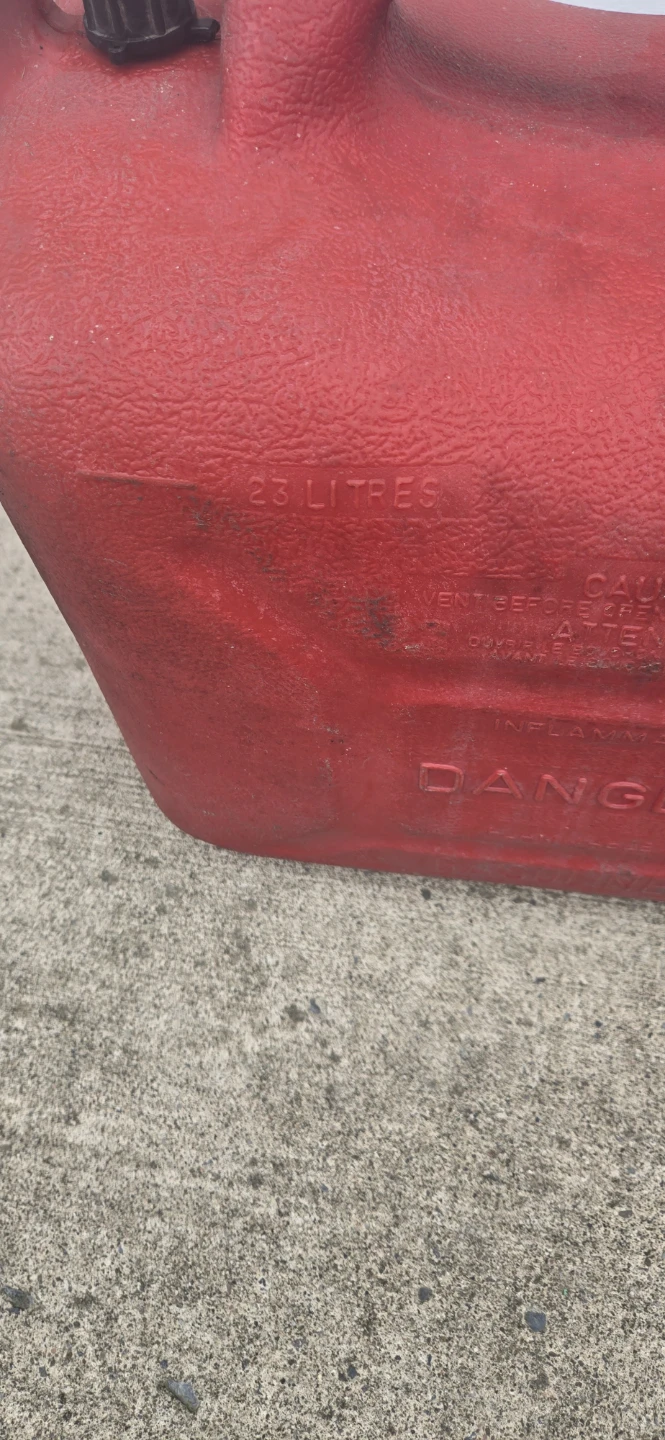 Red 23 Litre Gas Can - photo 2