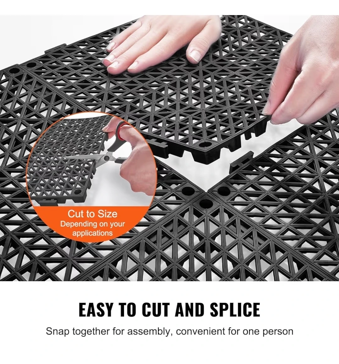 NEW- Nonslip Drainage Floor Tiles - photo 5