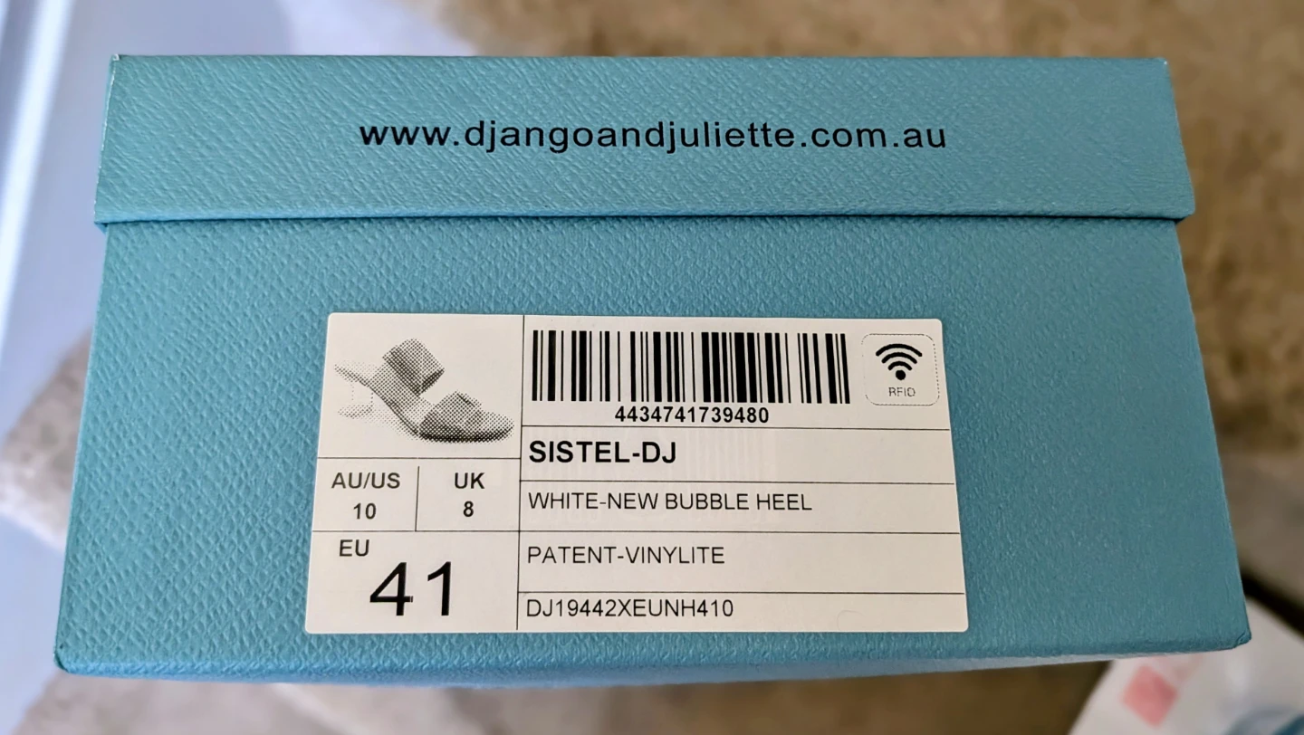 Django & Juliette  White Bubble Heel Sandals - photo 2