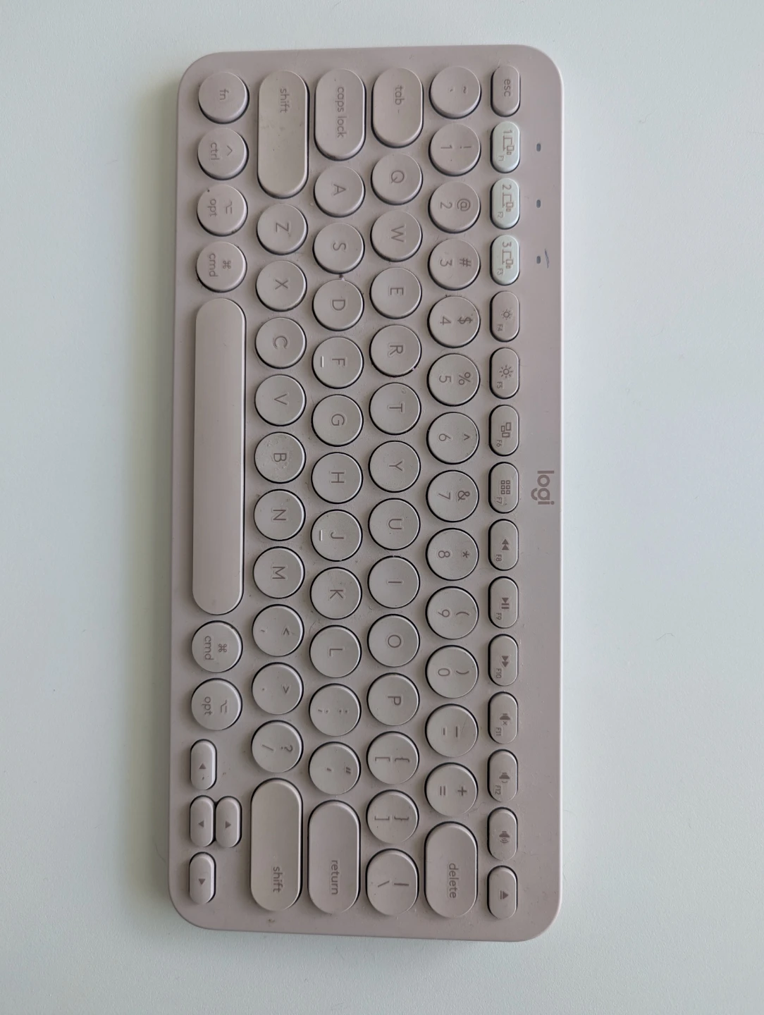 Logitech K380 Bluetooth Keyboard - Rose