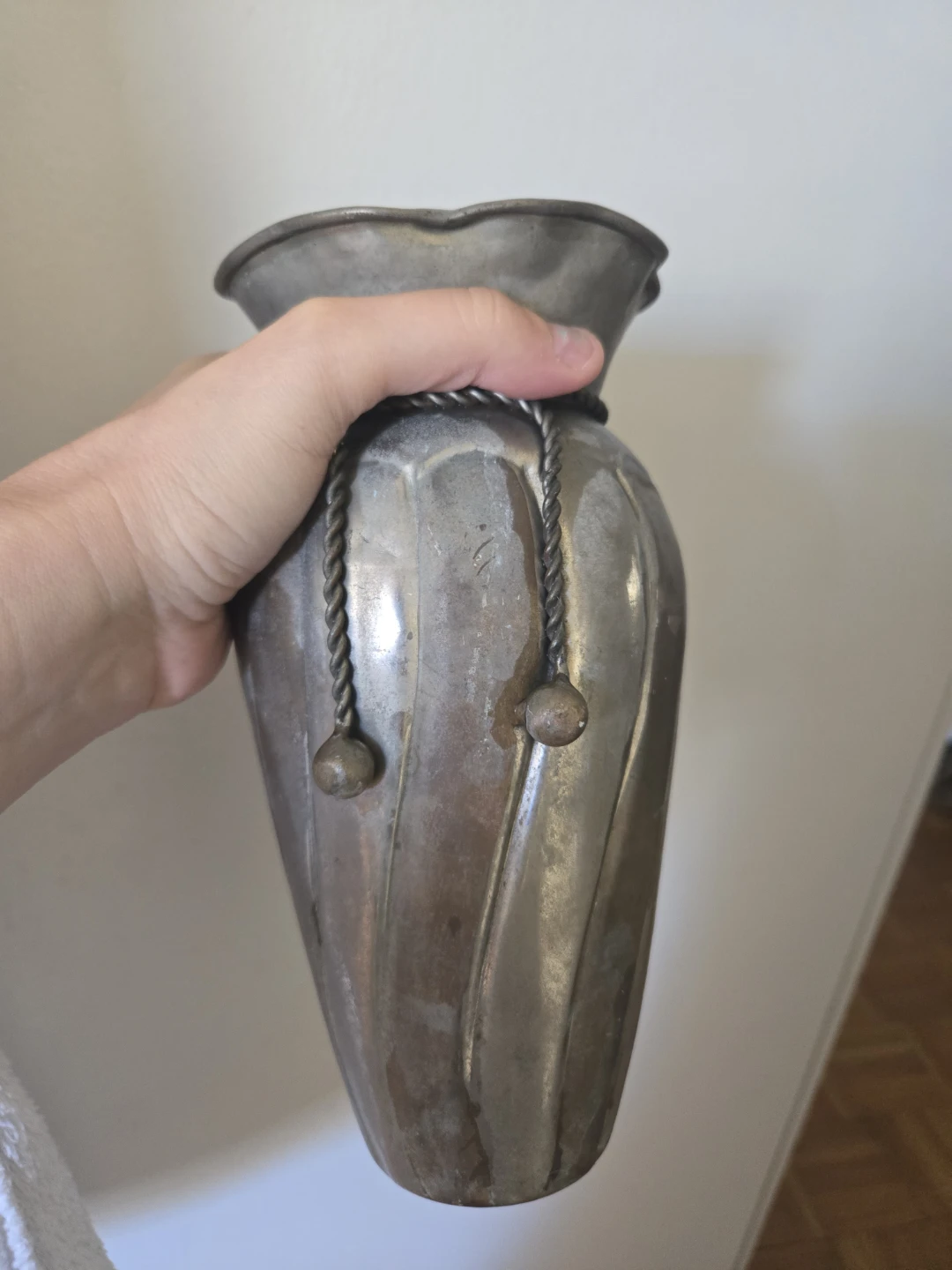 Decorative Metal Vase -  8.5" H - photo 4