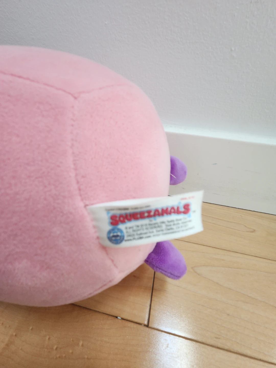 Squeezamals 10" Pink Ladybug Plush - photo 3