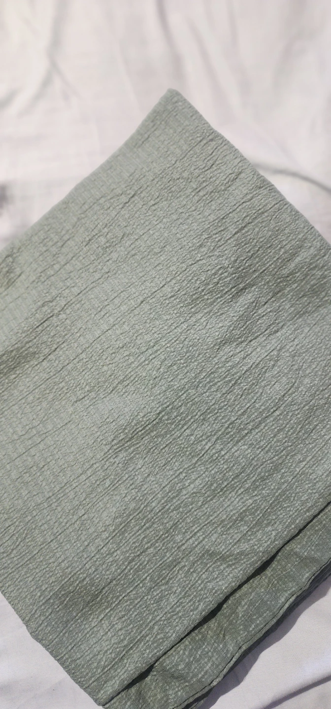 TXL Green Textured Fabric