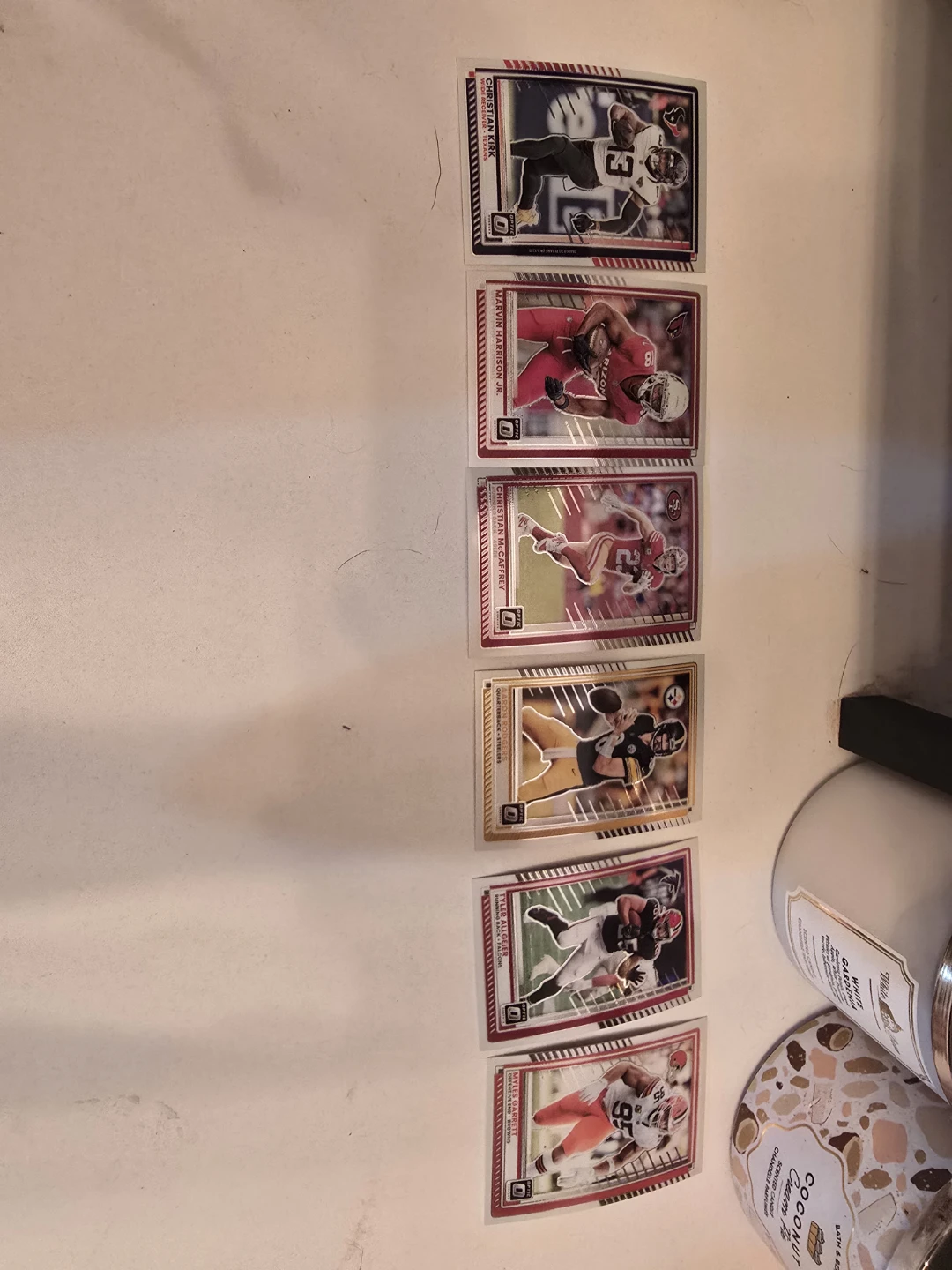 2023 Panini Optic chrome  NFL Trading Cards