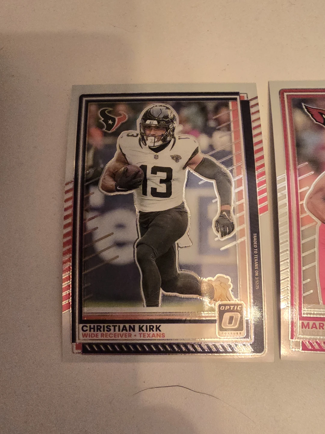 2023 Panini Optic chrome  NFL Trading Cards - photo 3
