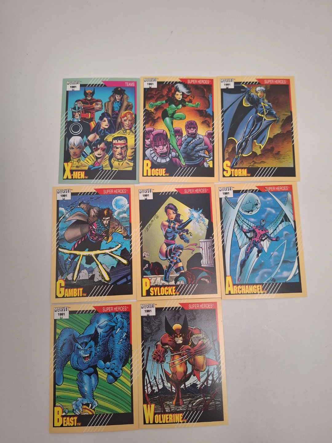 1991 Marvel X-Men Trading Cards
