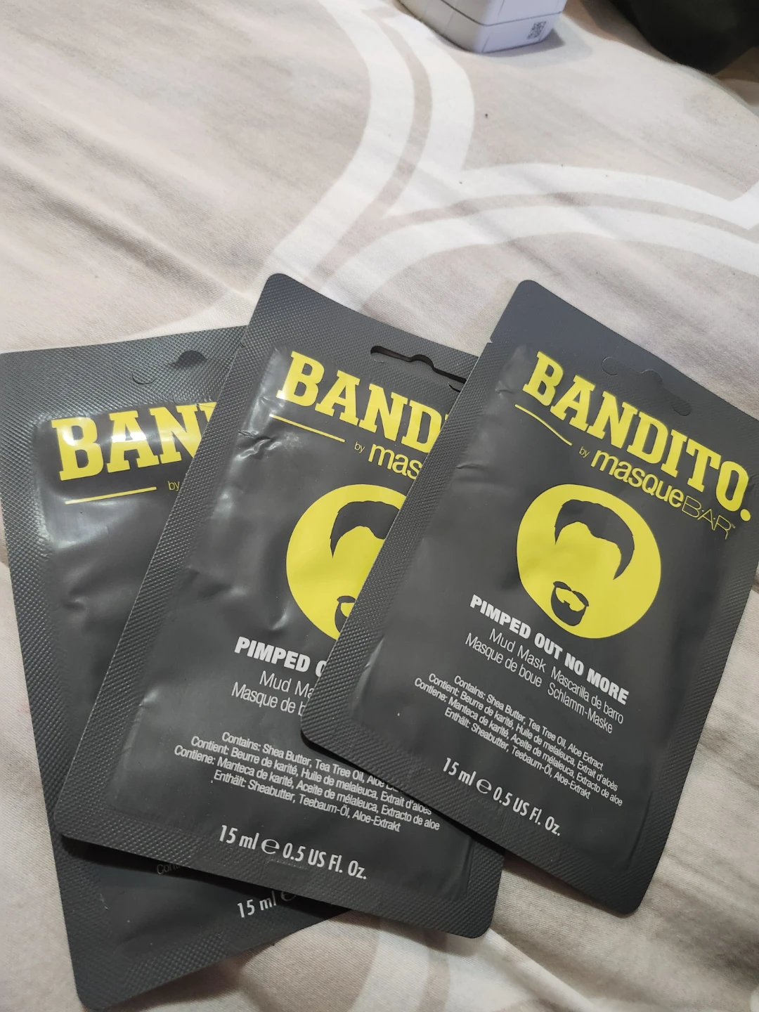 Bandito by MasqueBAR Mud Mask (3 Pack)