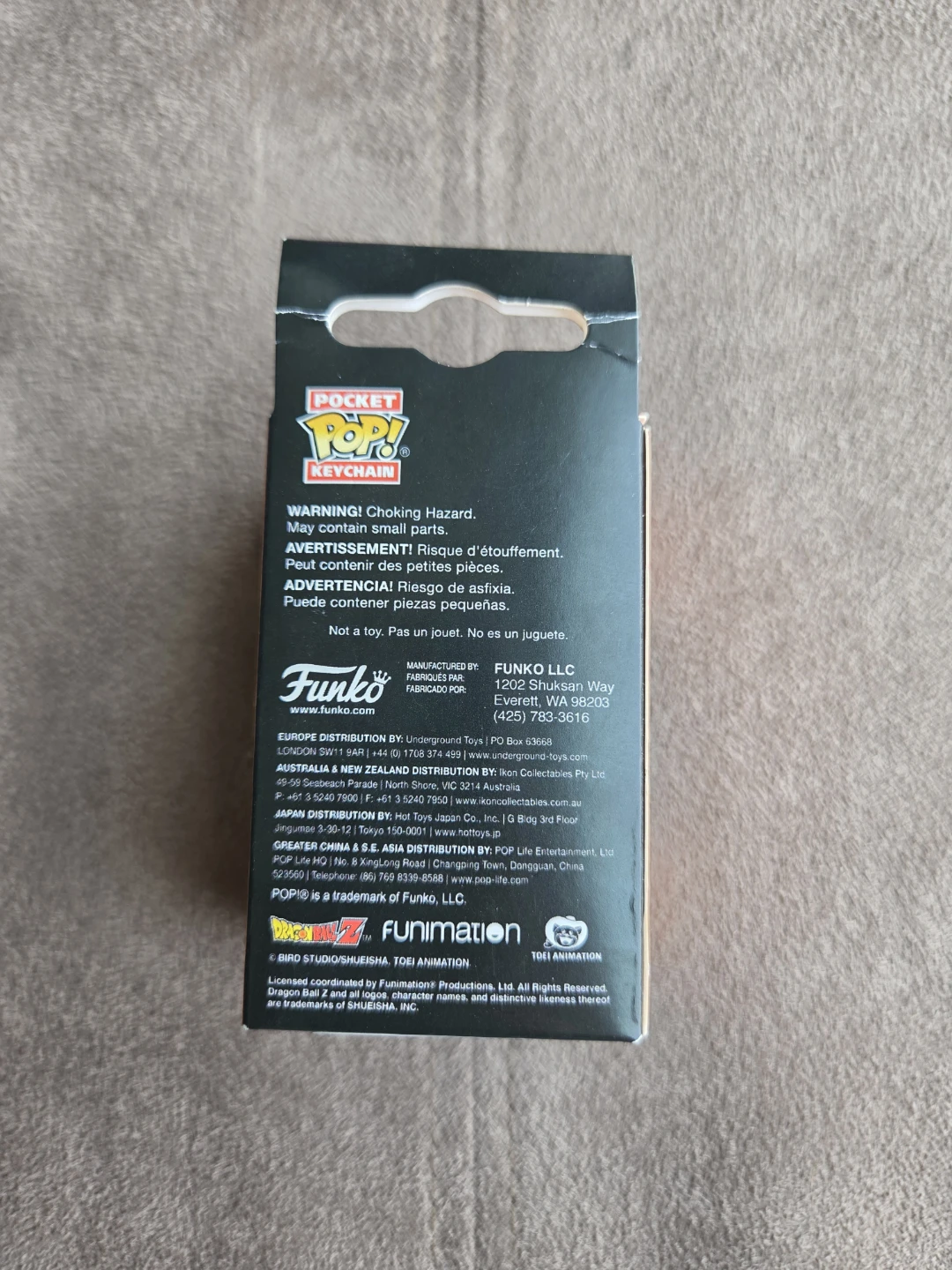 Funko Pop! Dragon Ball Z Goku Pocket Keychain - photo 2