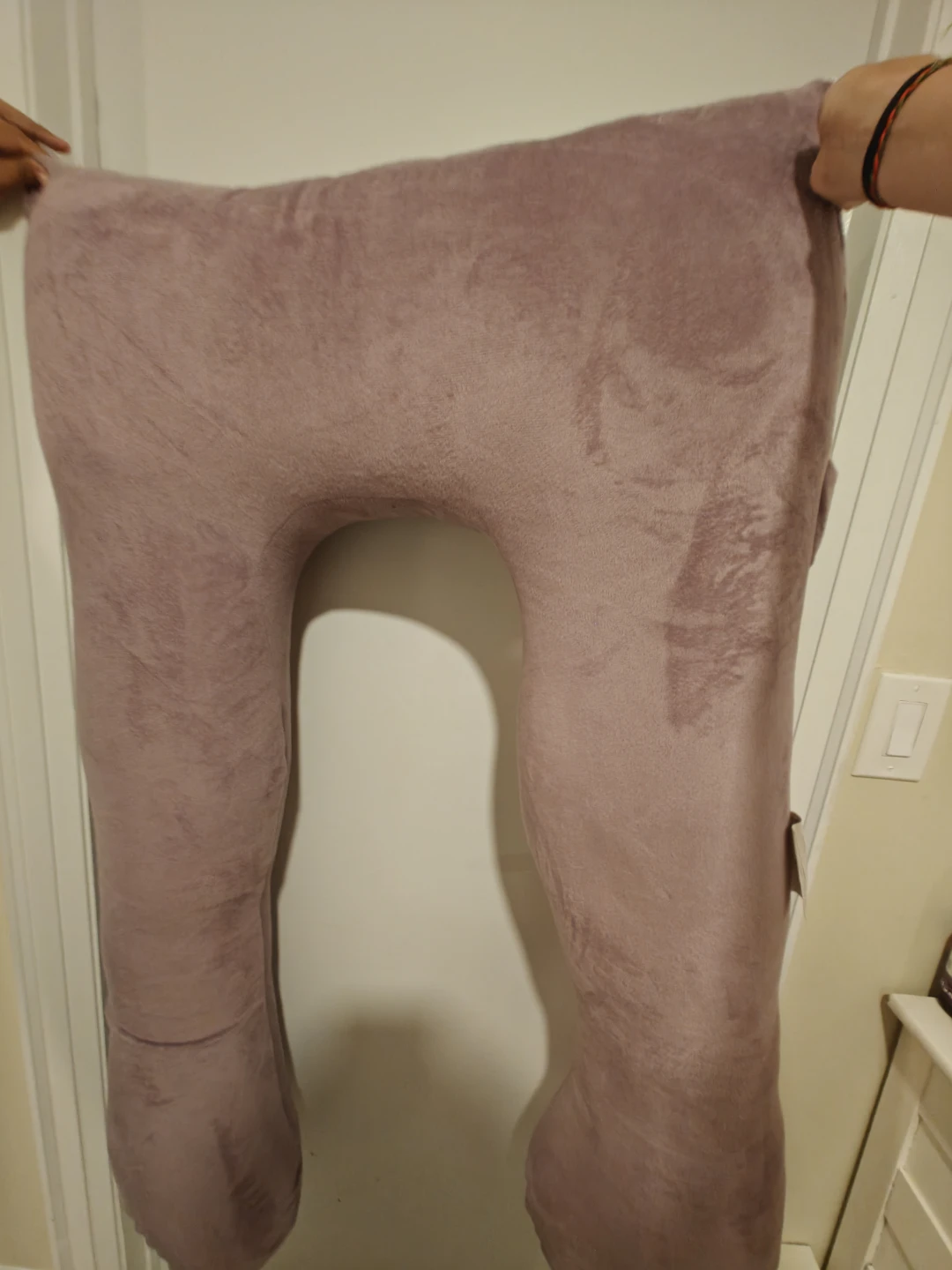 Purple Pregnancy Body Pillow