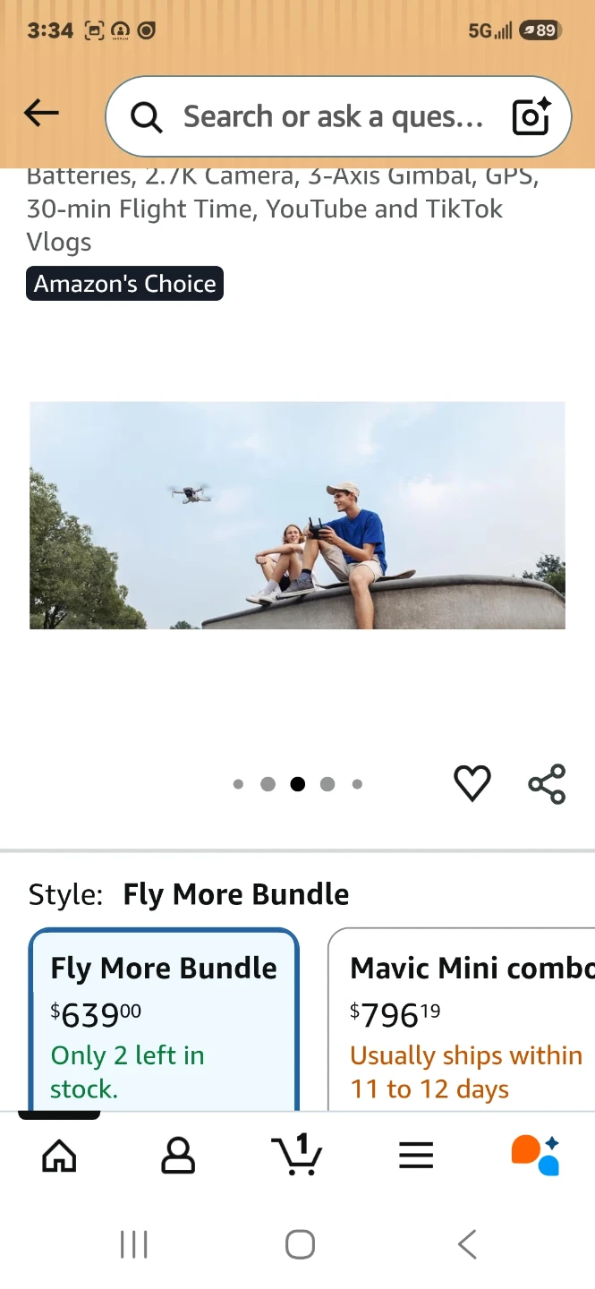 DJI Mavic Mini Fly More Bundle Drone - photo 4