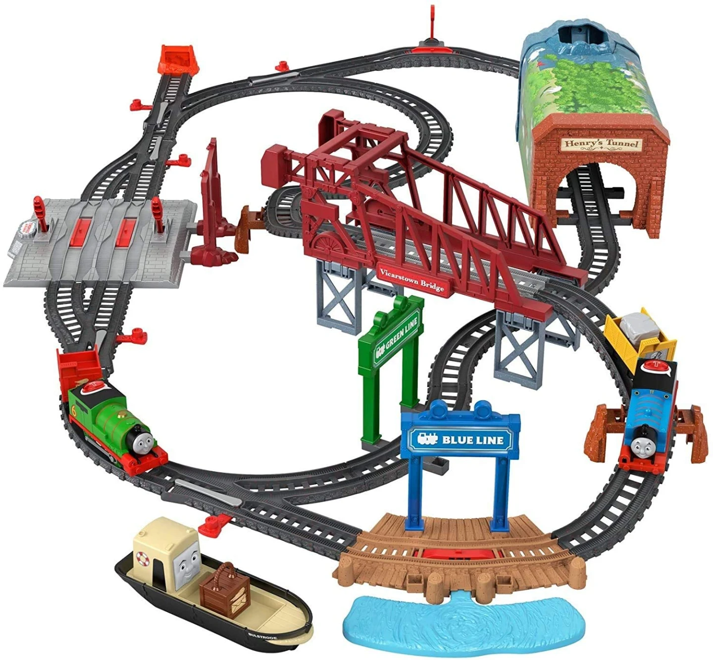 2 sets of Thomas the train