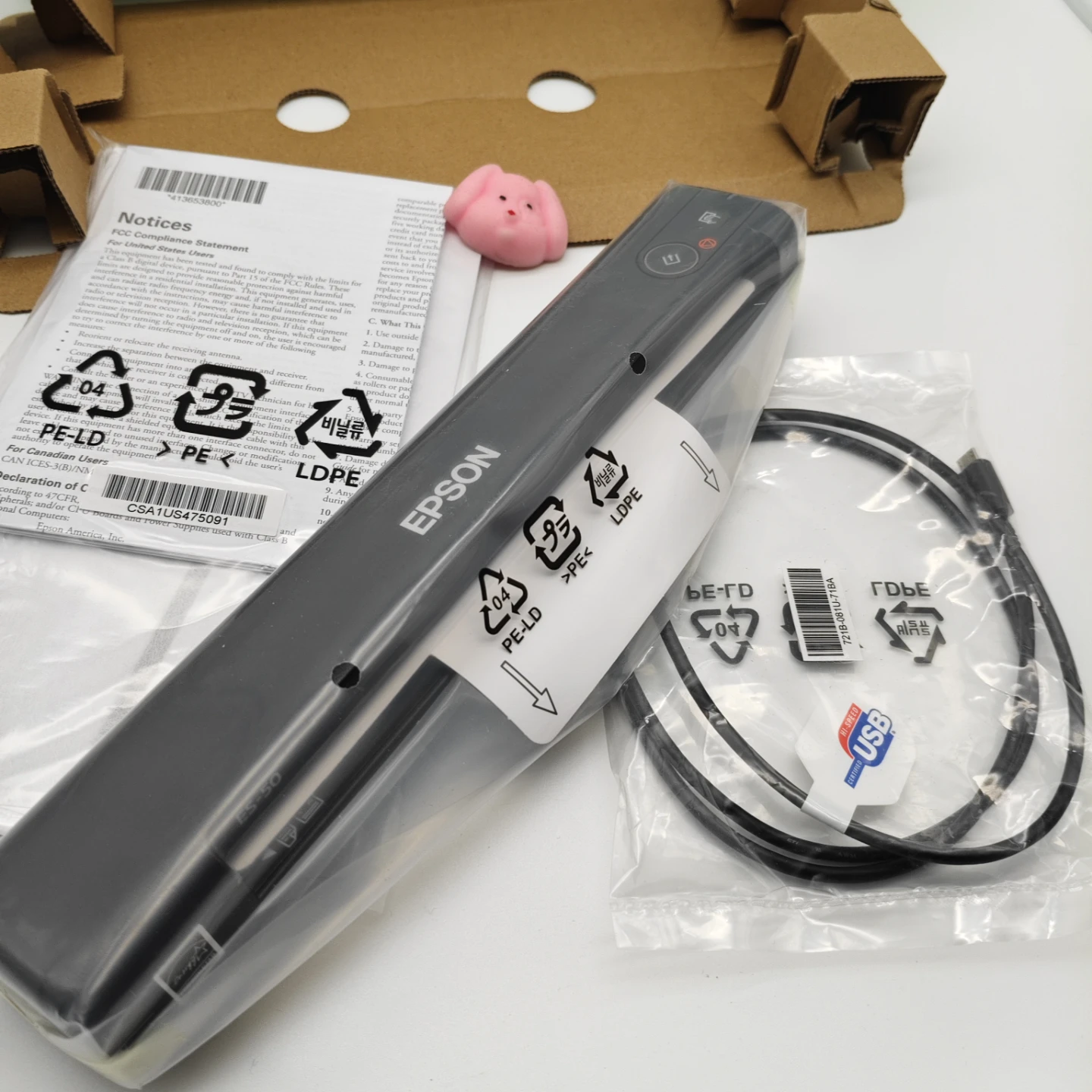 Epson Workforce ES-50 Portable Document Scanner - photo 2