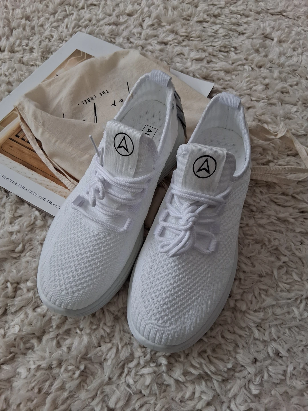 ALTAIKA White Knit Sneakers - photo 2