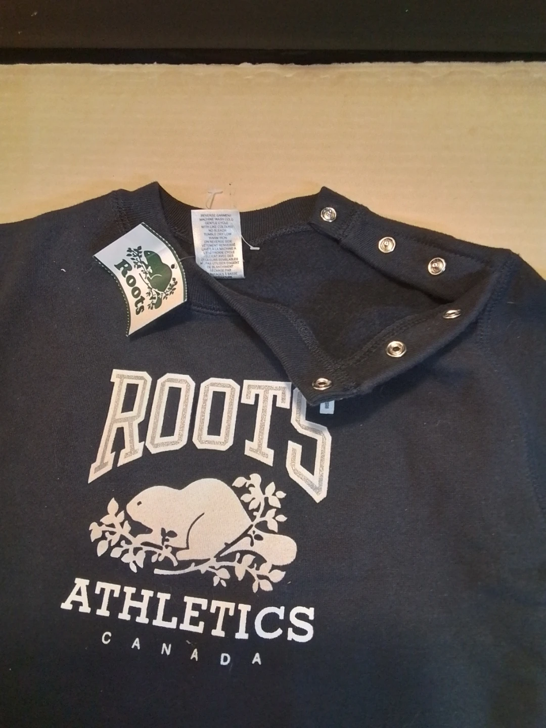 Roots Athletics Baby Fleece Crewneck - XL - Team Navy - photo 4