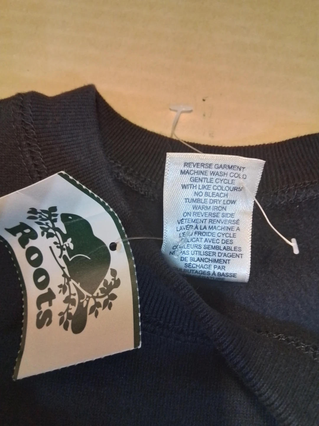 Roots Athletics Baby Fleece Crewneck - XL - Team Navy - photo 5