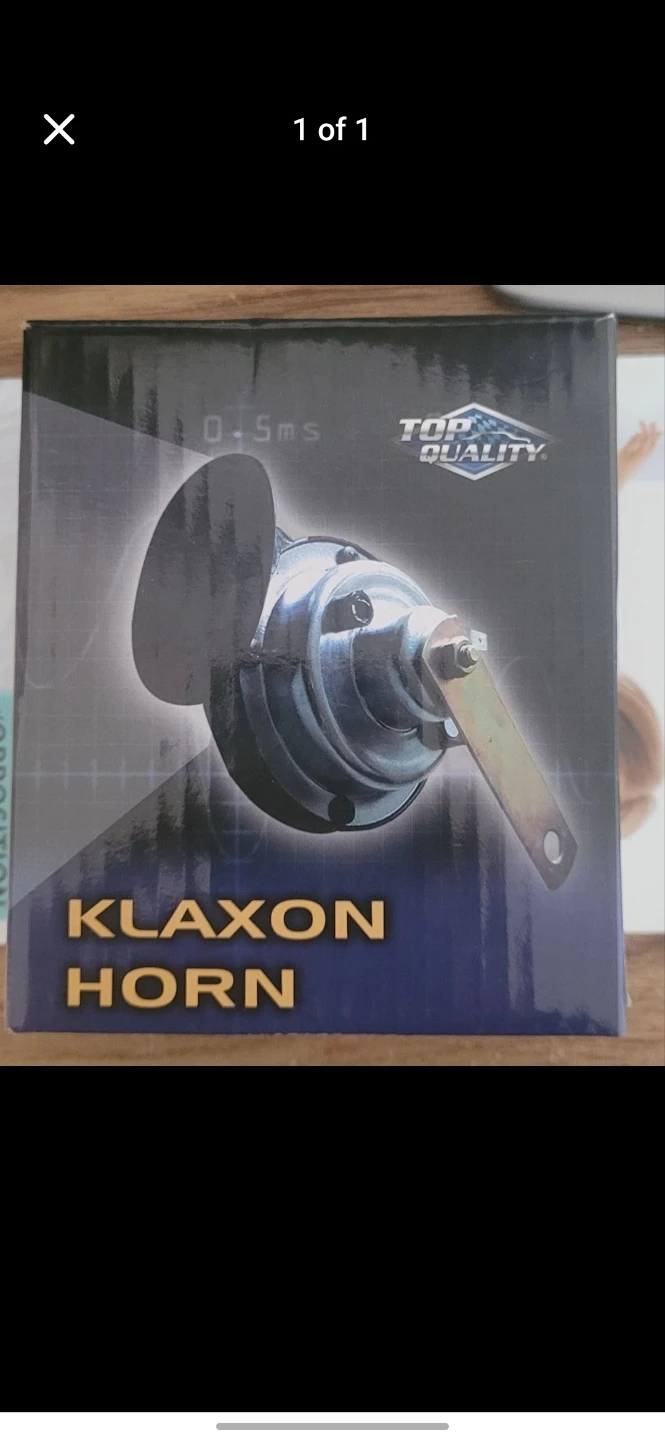 Klaxon Horn