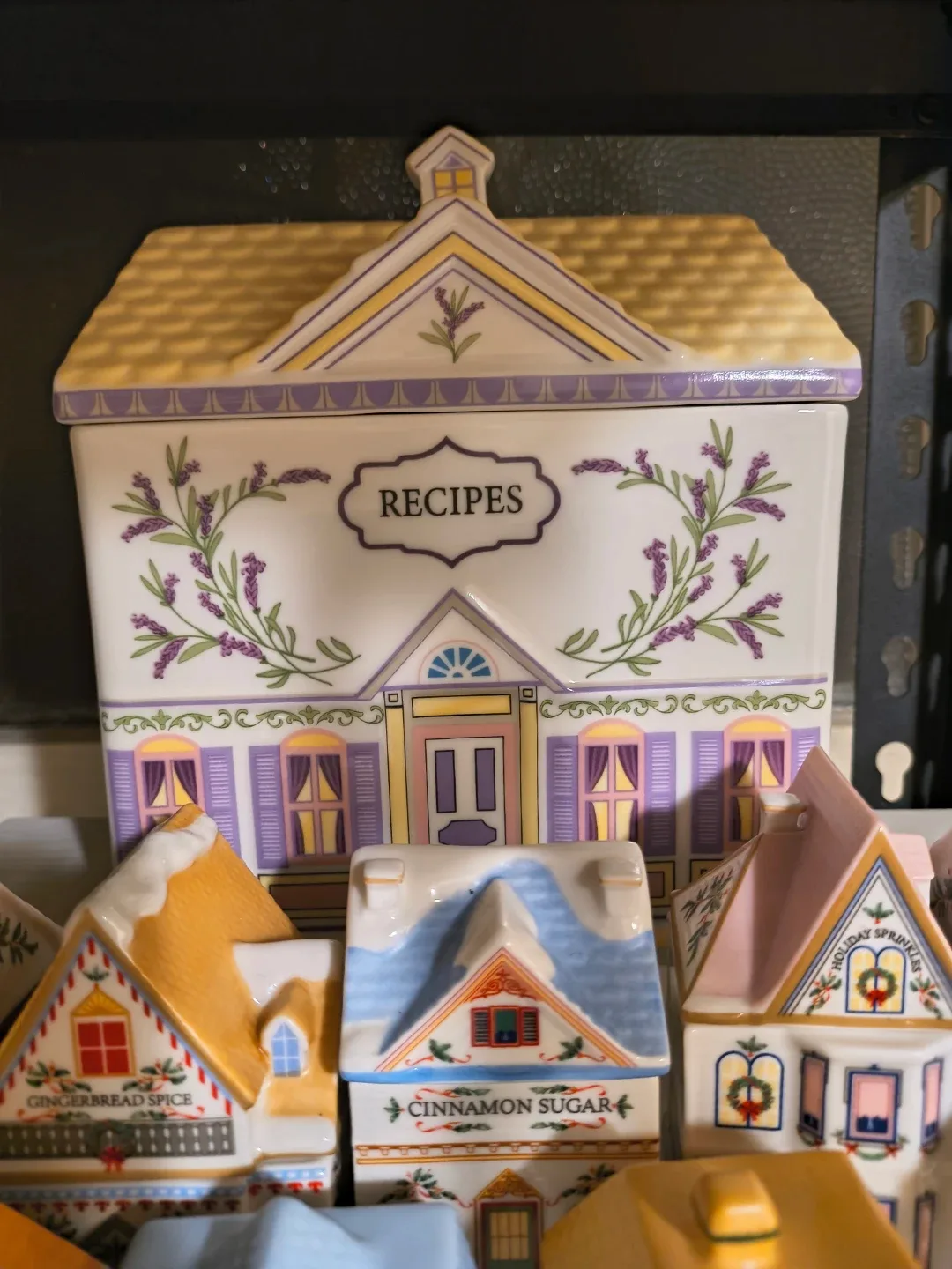 Lenox Spice Village Recipe Box