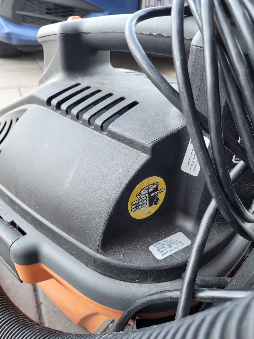 RIDGID Portable Wet/Dry Vacuum - photo 3