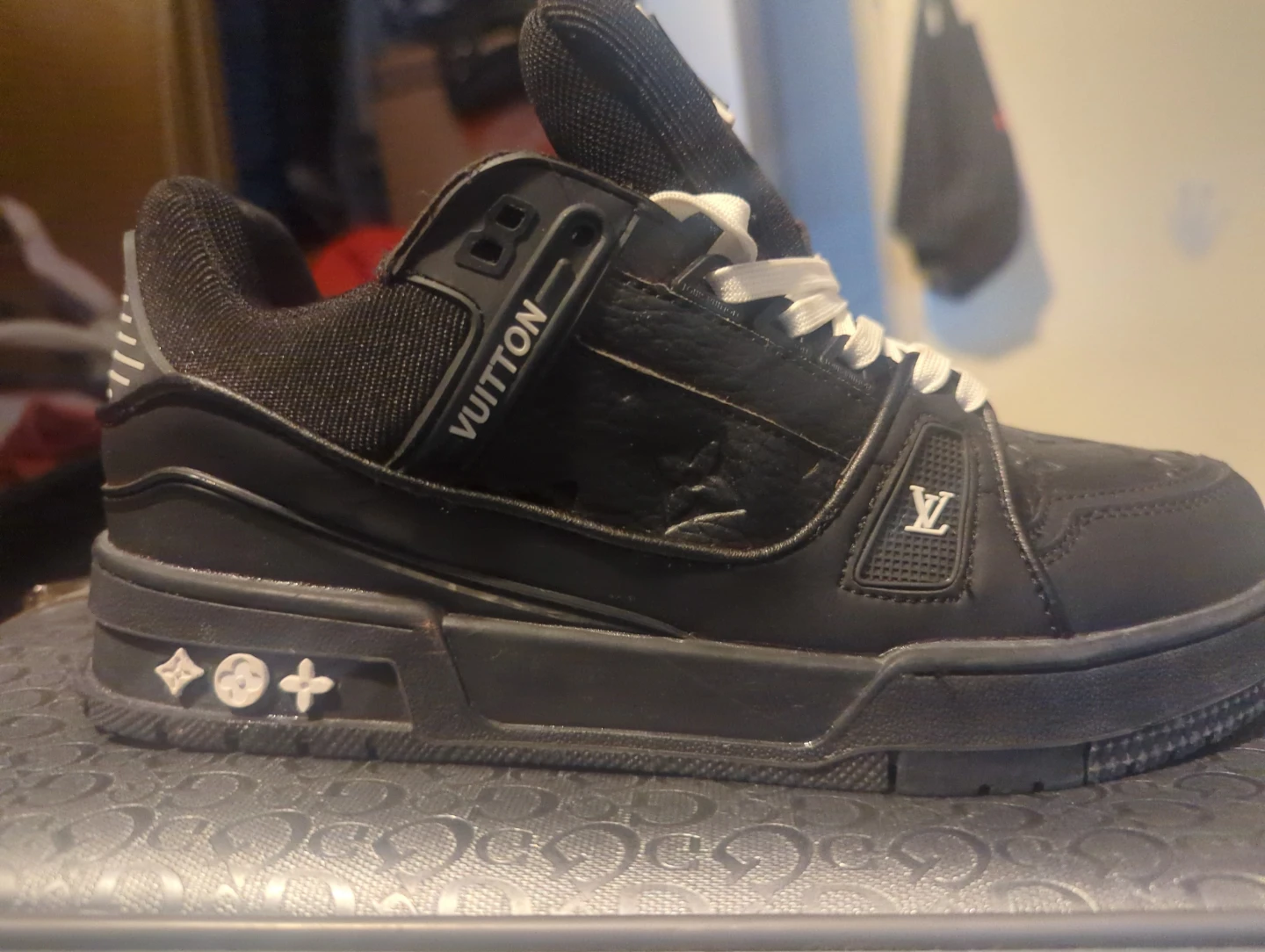 Louis Vuitton Black Sneakers - photo 3