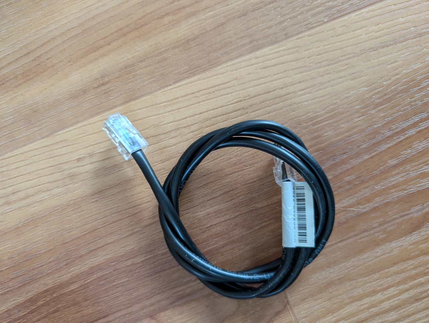 Yellow and Black Ethernet Cables - photo 2