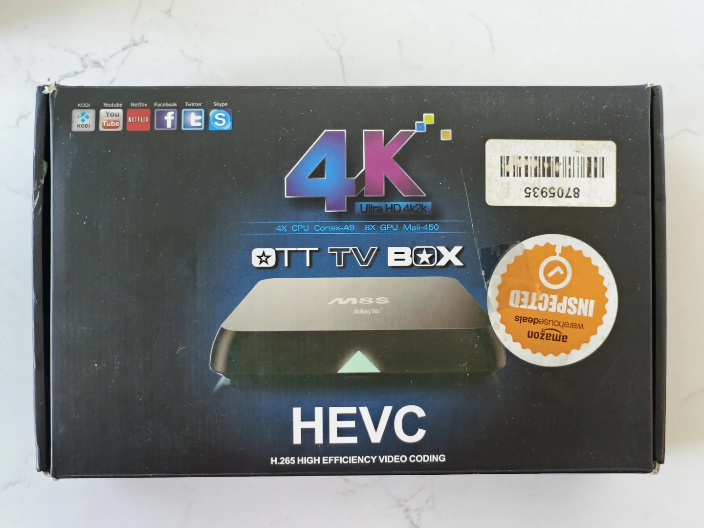 Goobang Doo M8S OTT TV Box 4K Ultra HD