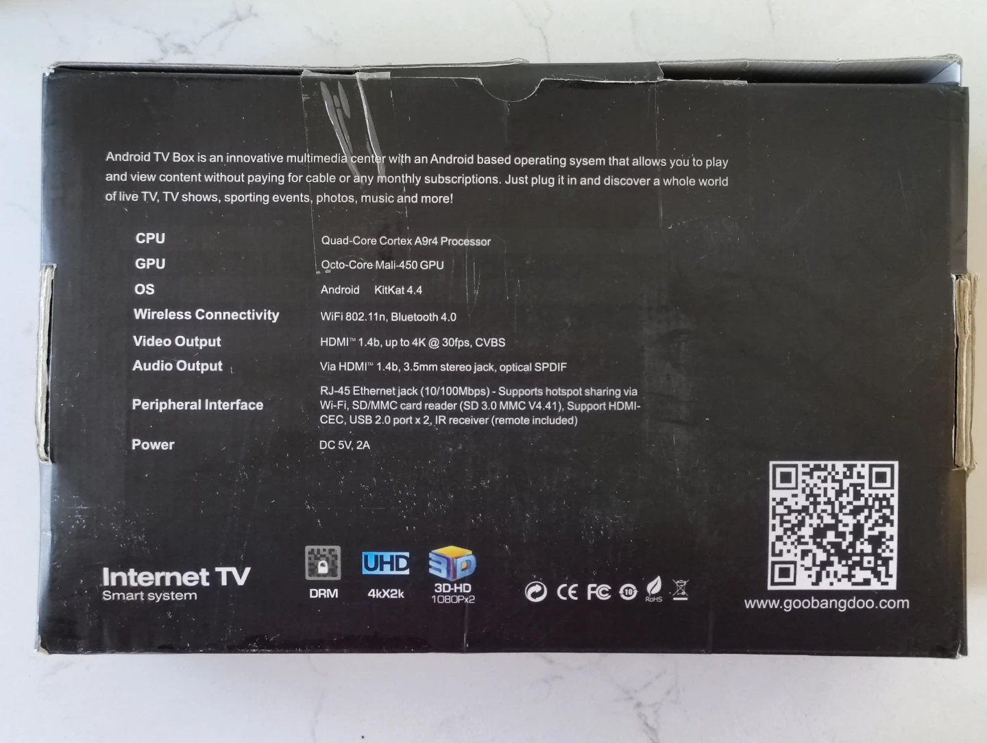 Goobang Doo M8S OTT TV Box 4K Ultra HD - photo 3