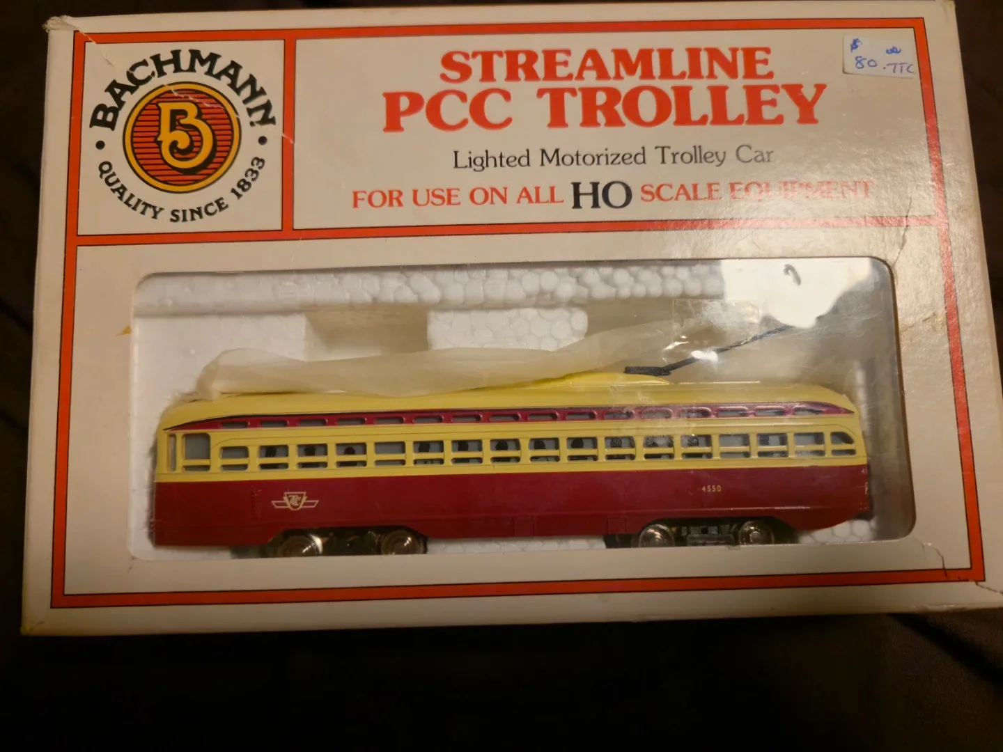Bachmann Streamline PCC Trolley Car