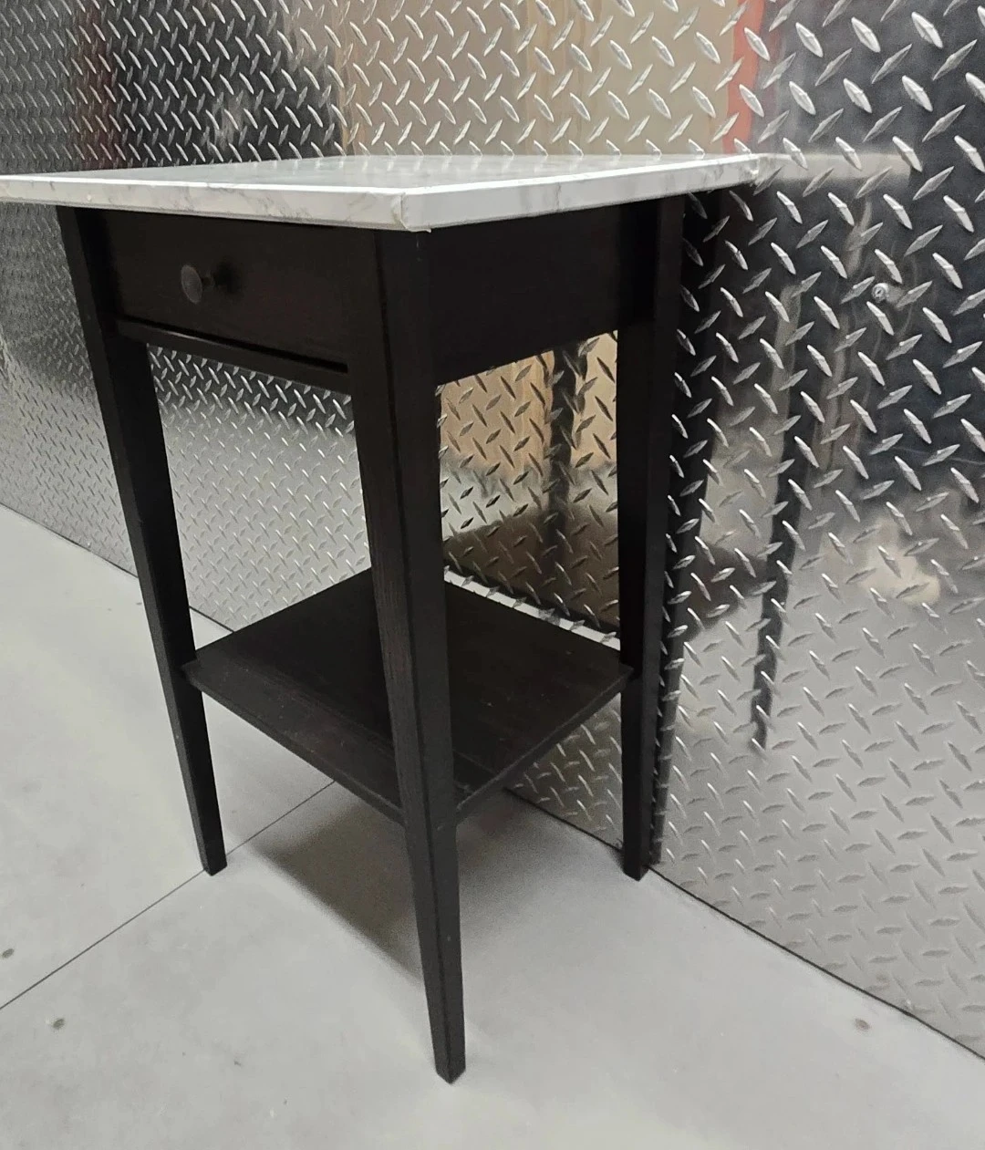 Trio of IKEA HEMNES Solid Wood Nightstands Bedside Tables - photo 3