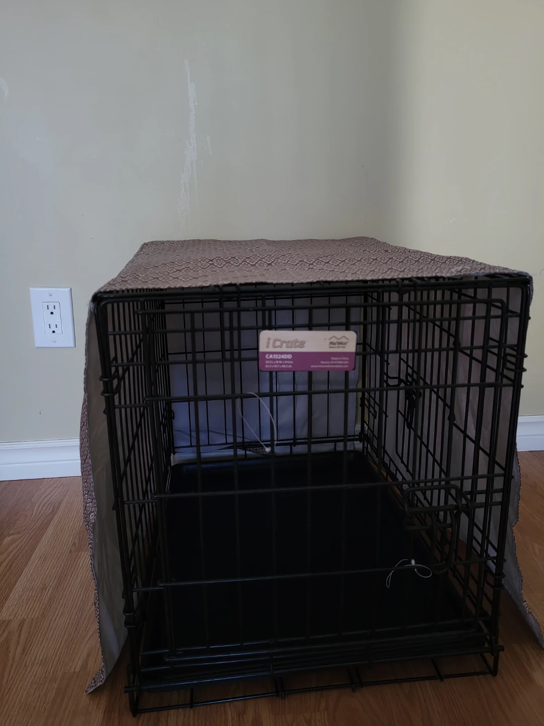 iCrate Dog Crate with Cover