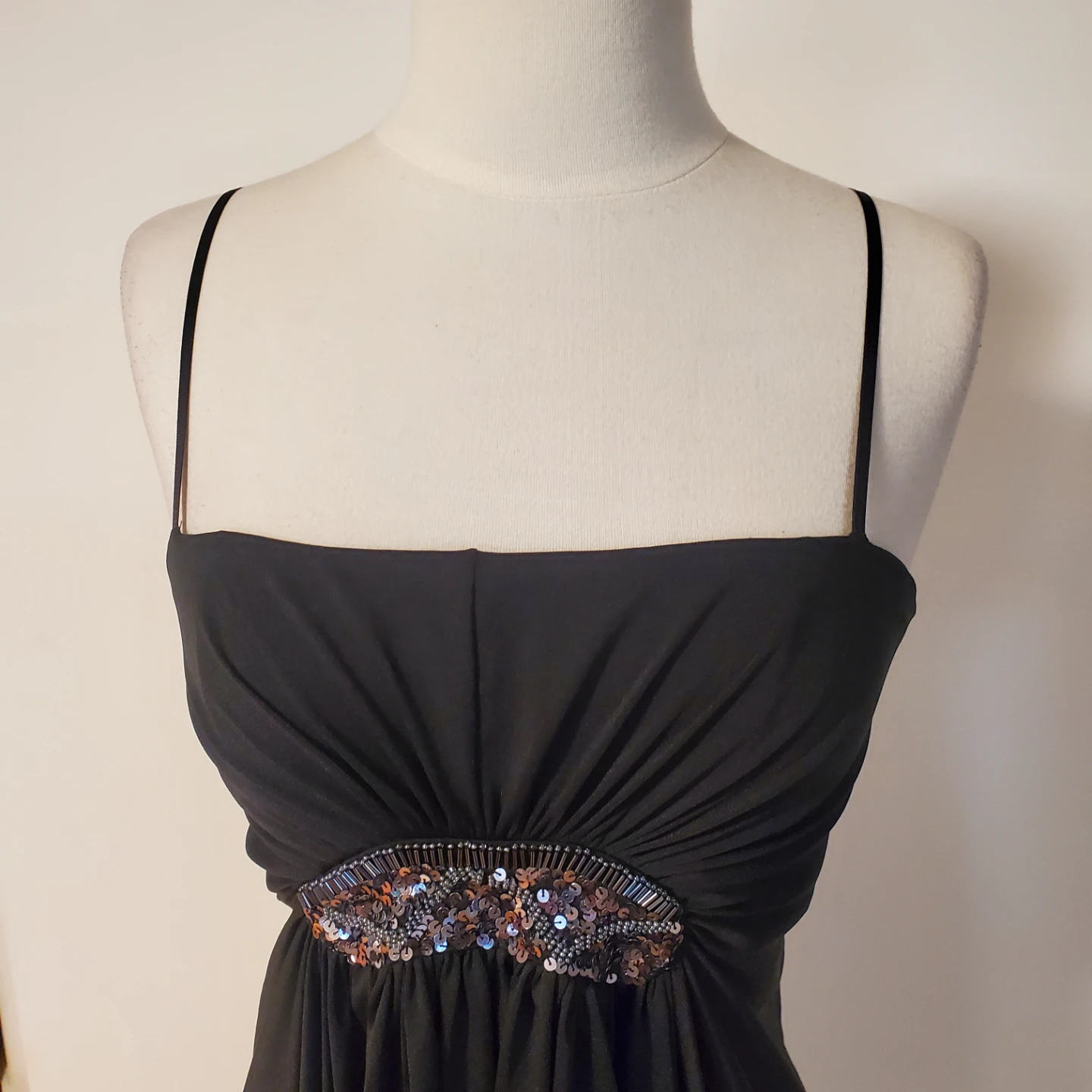 Black Embellished Strappy Dress - photo 2