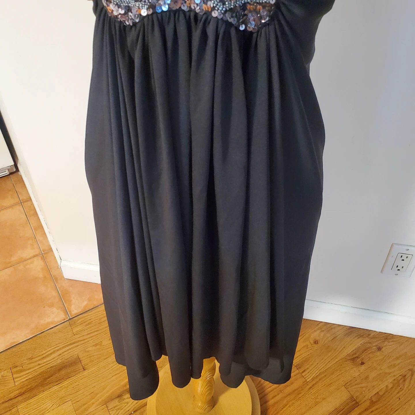 Black Embellished Strappy Dress - photo 3