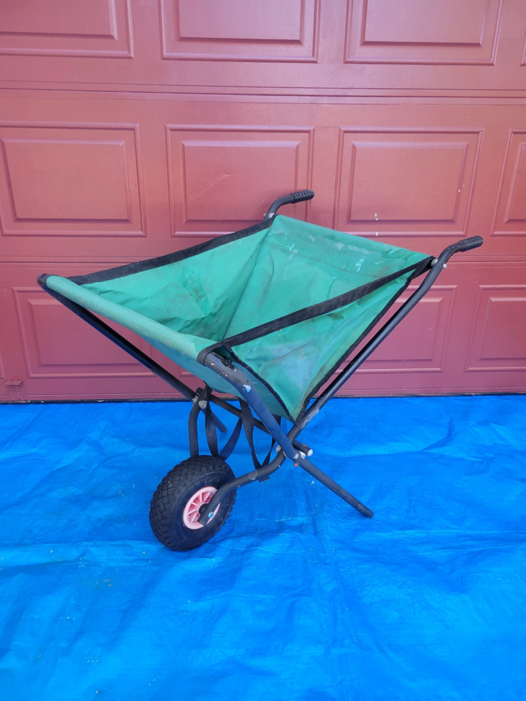 Wheelbarrows - Metal andFabric Garden Cart - photo 5