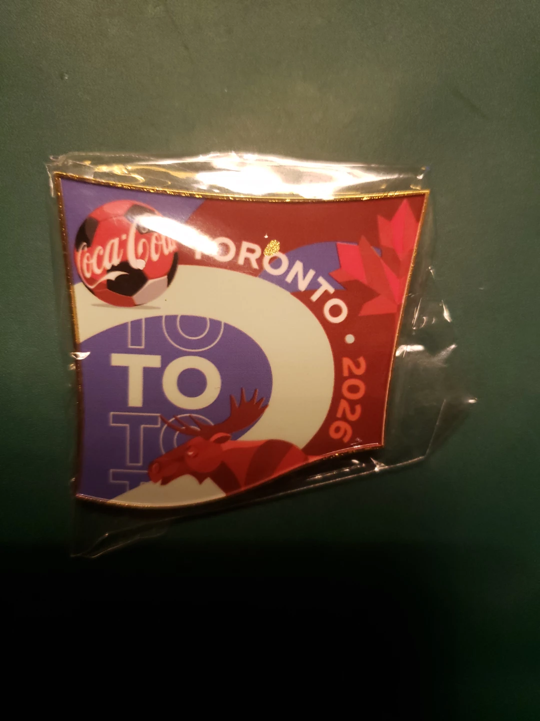 WORLD CUP 2026 TORONTO HOST CITY COCA-COLA BOTTLE 6-PIN SET