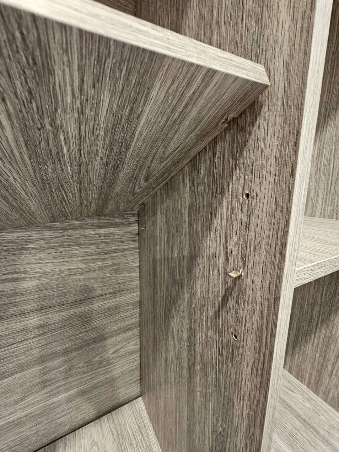 8-Cube Tall Bookcase - Gray Wood Finish - photo 5