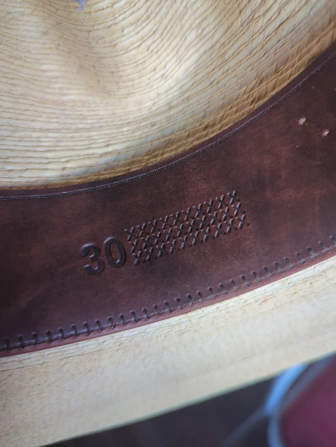 Texas Hat Company "Gus" Cowboy Hat 6 7/8 - photo 5