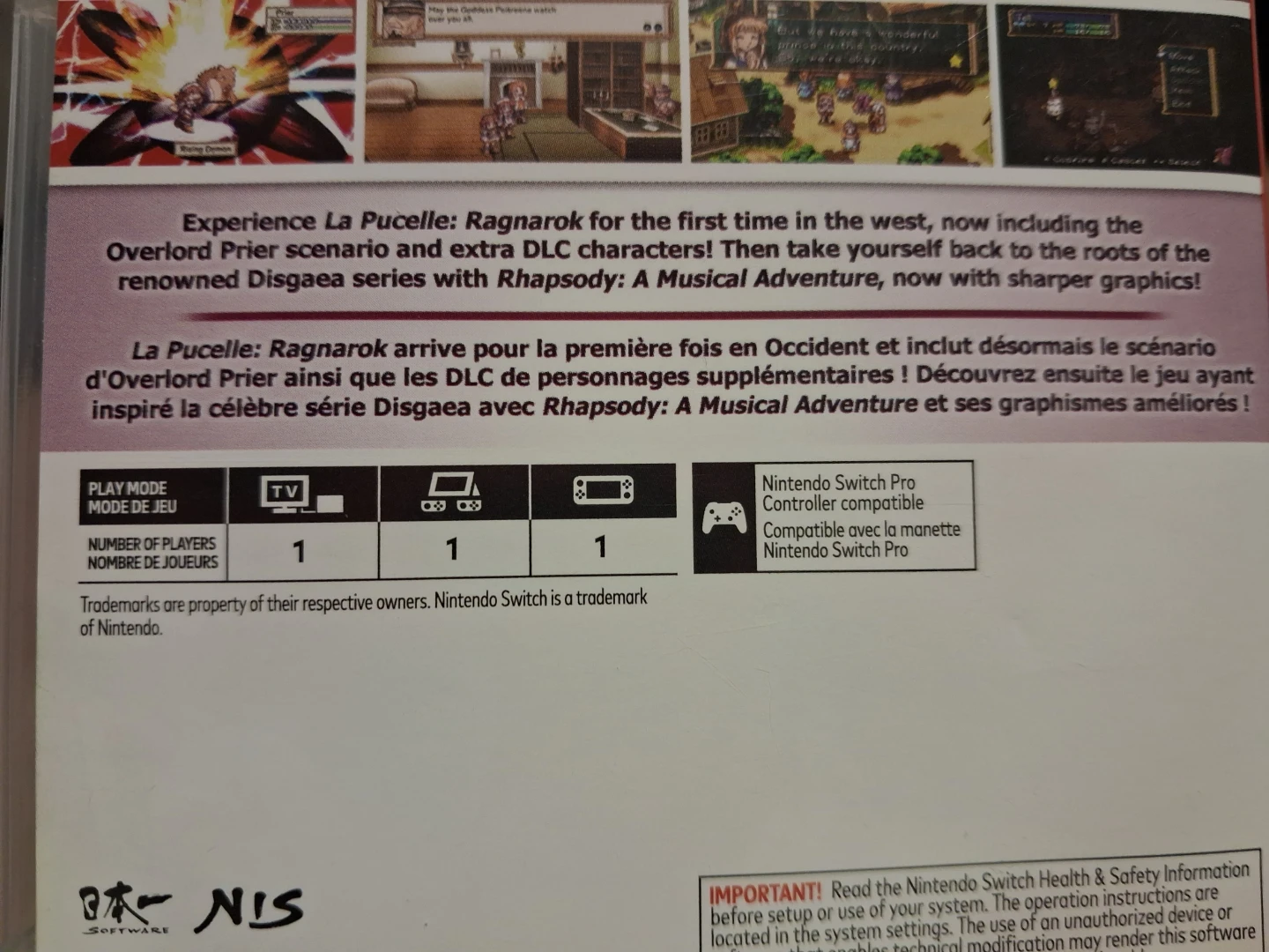 Prinny present nis classic collection (switch game) - photo 4