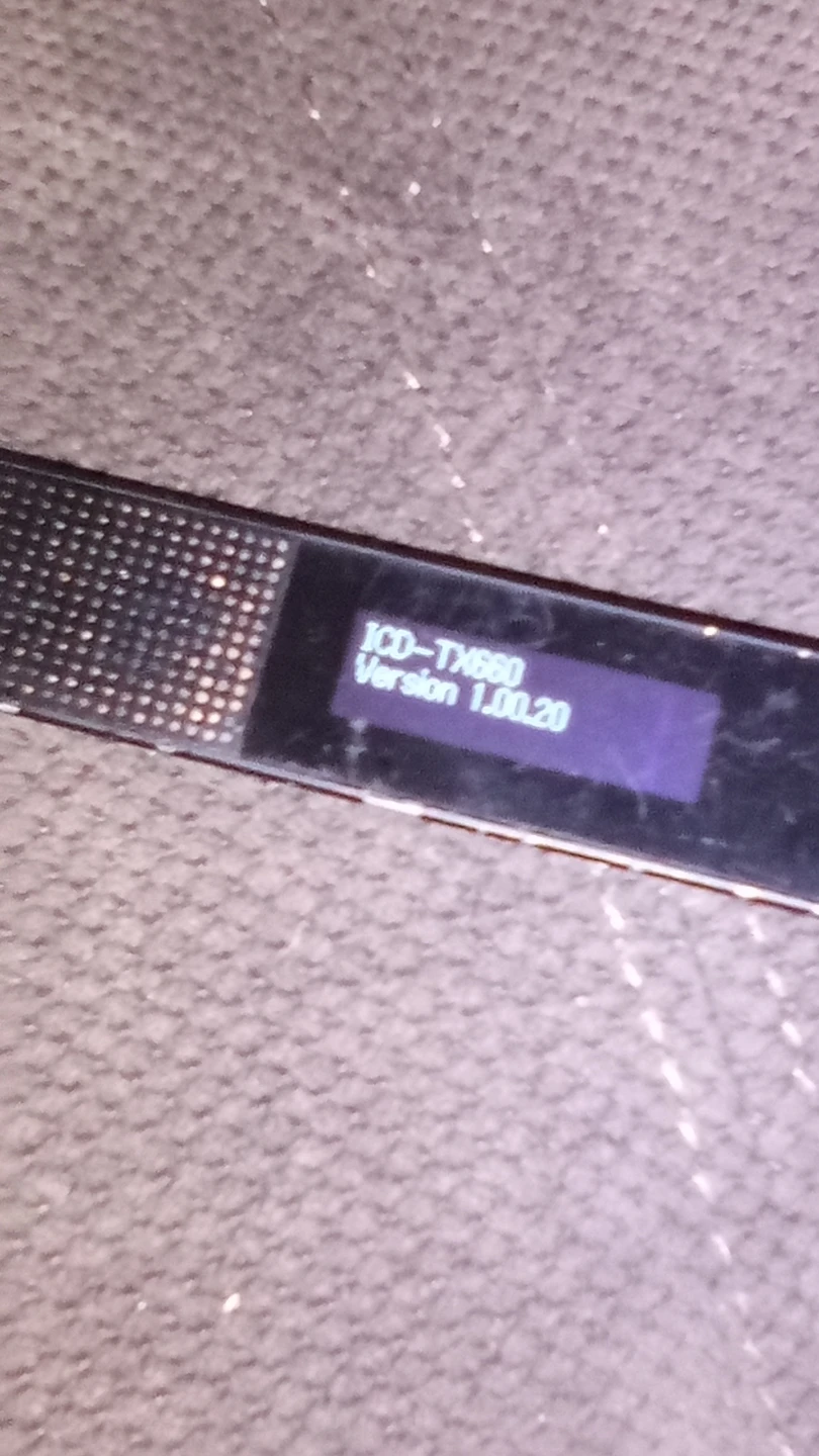 Sony ICD-TX660 Digital Voice Recorder