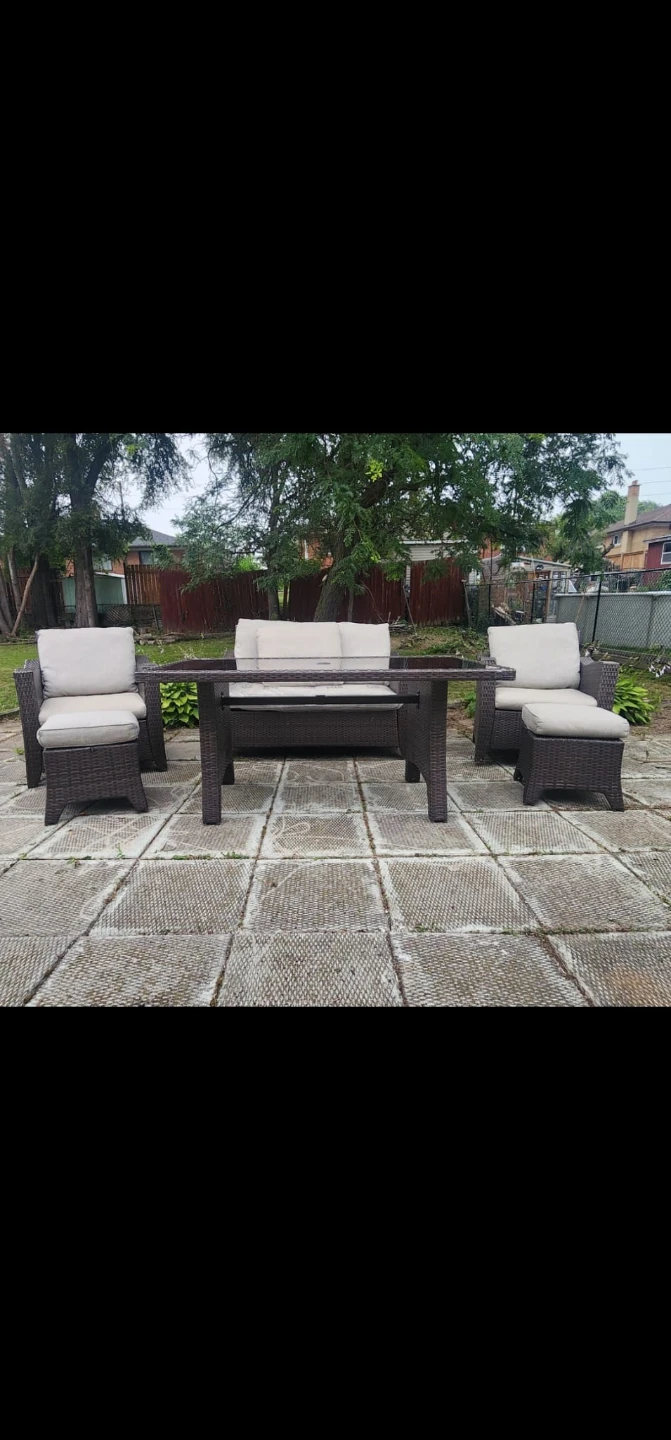 Backyard Patio Set