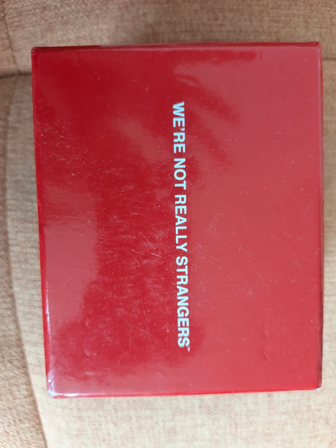 We're Not Really Strangers "Come Curious" Card Game